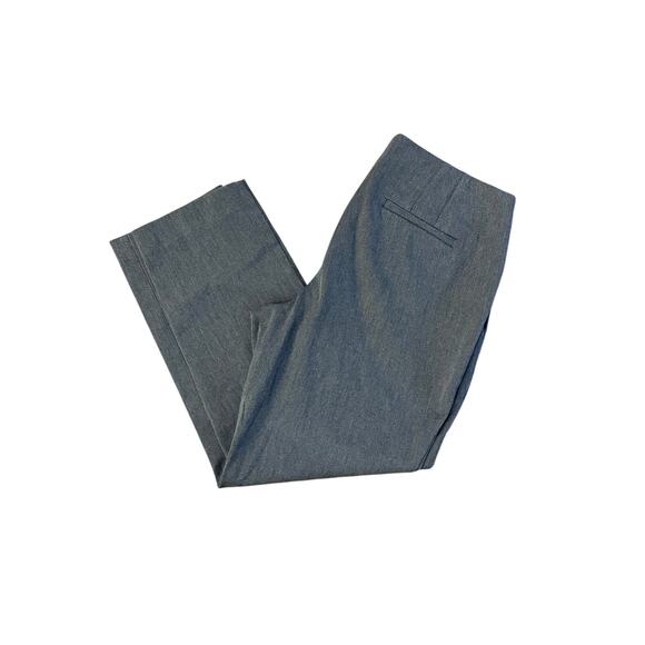 Talbots Dark Grey Gray Straight Leg Women Size 12p Trousers Pants Curvy - Picture 2 of 3